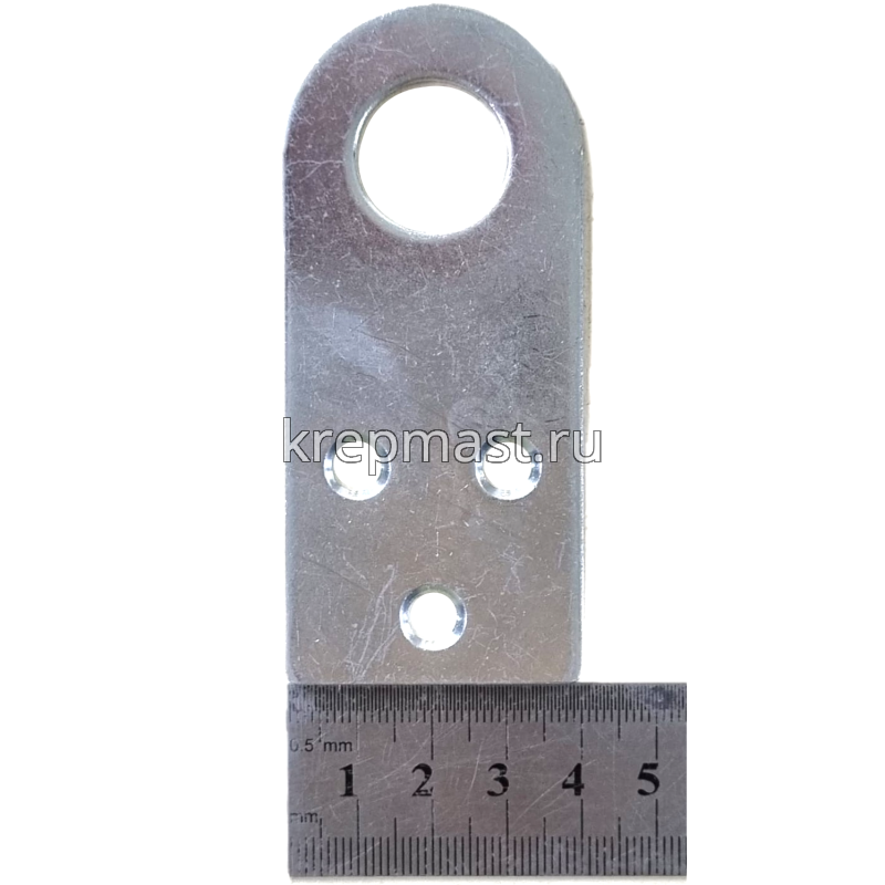 Проушина прямая 40х 90мм цинк