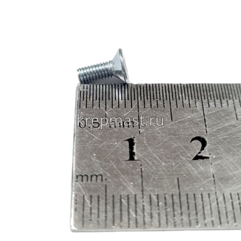 Винт с внут. шестиг. потай голов. 3х 8 кл.пр.8,8 DIN 7991