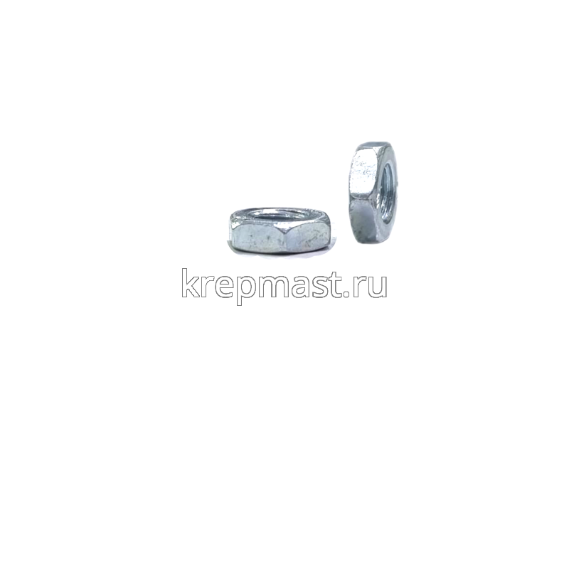 Гайка низкая DIN 439 М 6 оц.