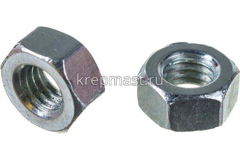 Гайка 6-гр. М 6 (1,0) DIN 934