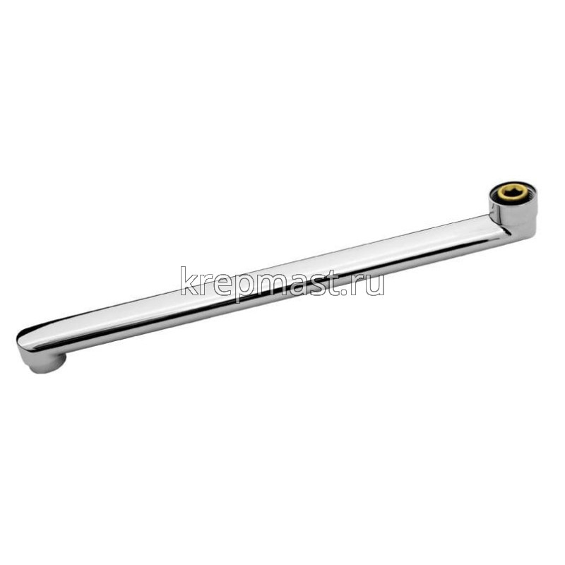 Гусак для смесителя д/в плоский 400мм