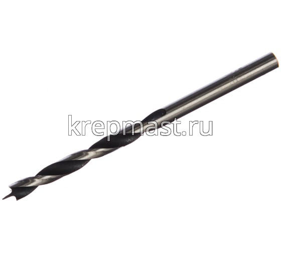 Сверло по дереву спиральное 5 х 85 мм