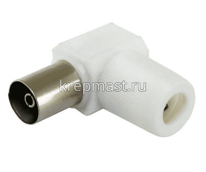 Гнездо TВ антенное углов. без пайки TDM