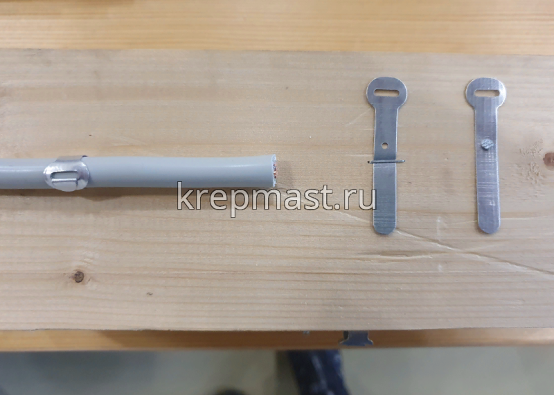 Хомут алюминиевый HAL 80/21 (по 100шт)