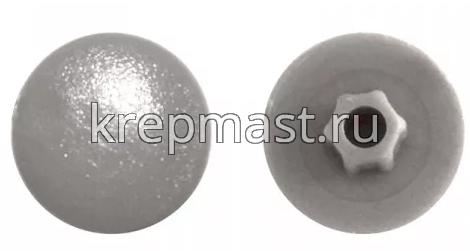 Заглушка дек.для винта-конфирмата- серый