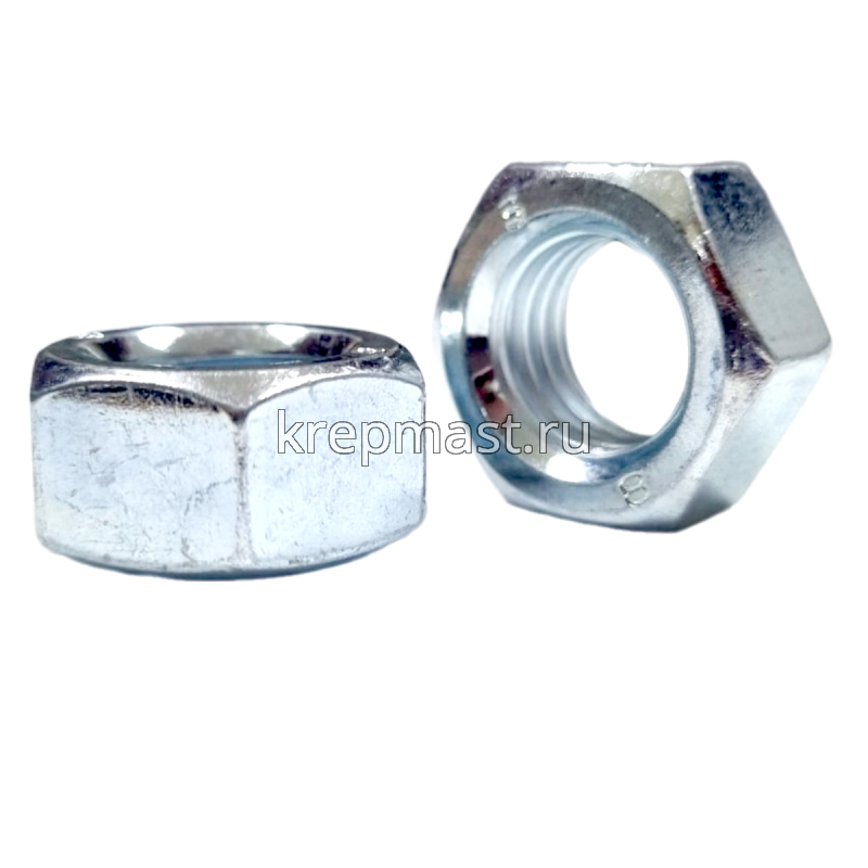 Гайка 6-гр. М 16 (2,0) DIN 934 левая резьба (LH)