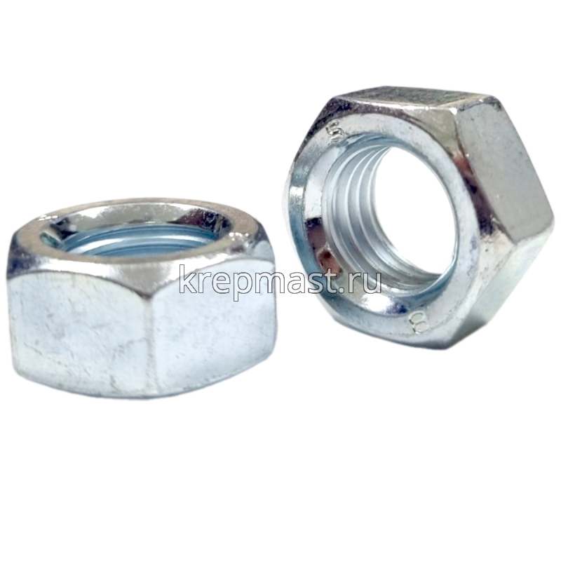 Гайка 6-гр. М 16 (2,0) DIN 934 левая резьба (LH)