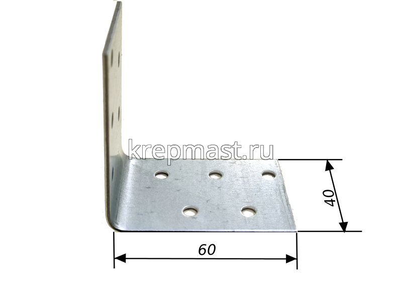 KM 3 60х60х40х2мм монтажный уголок